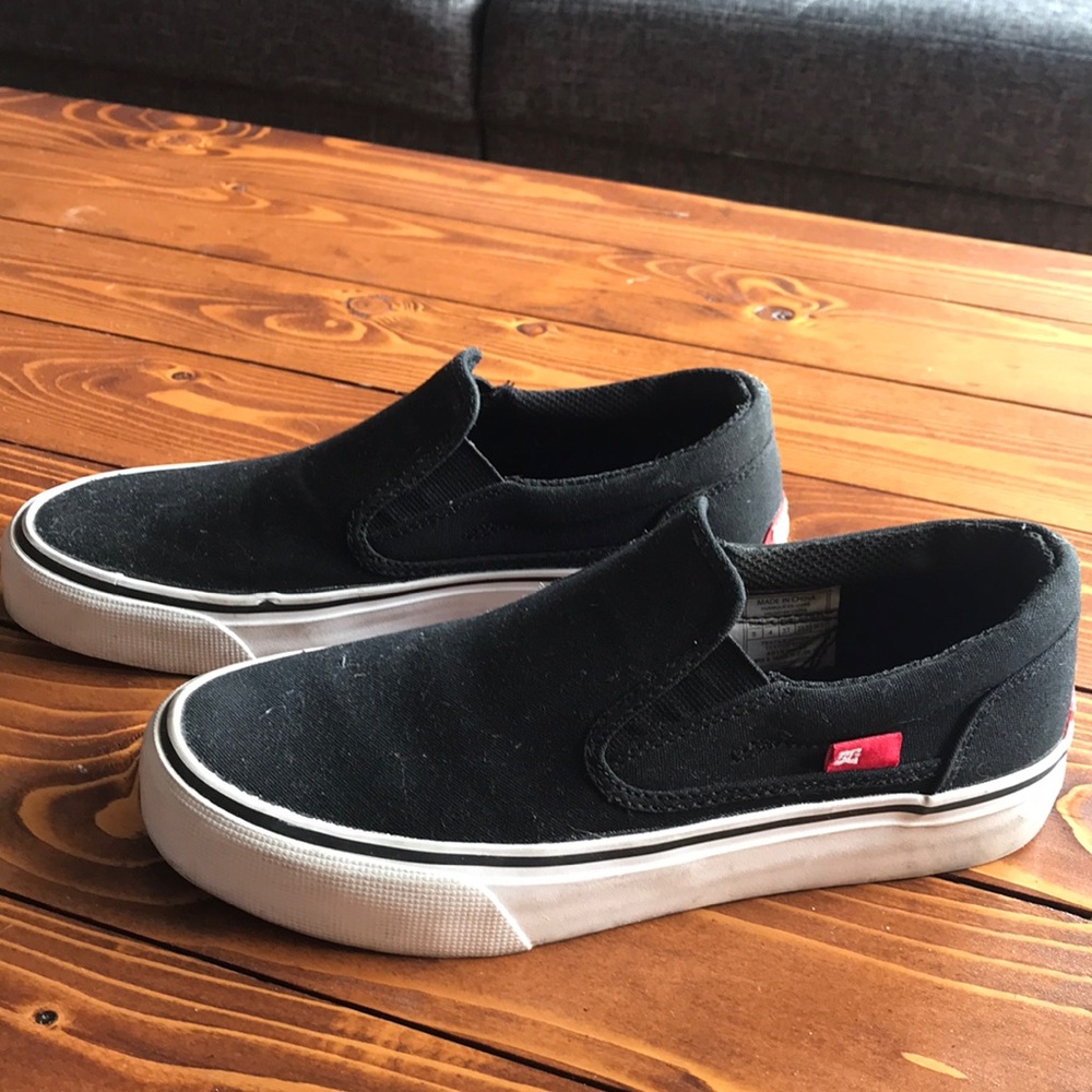 Black DC Slip on